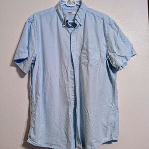 Sonoma Short Sleeve Button Down L
